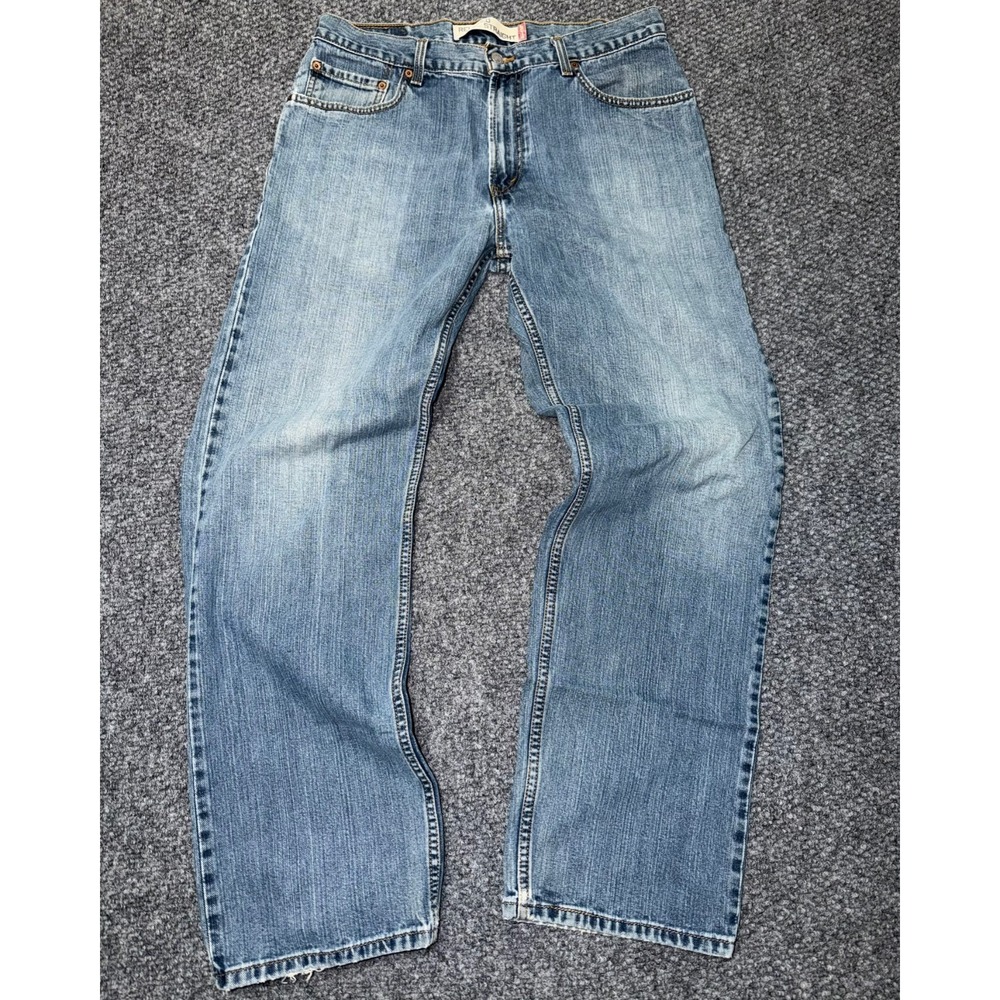 Levi's 559 Relaxed Straight Fit Jeans‎ Light Wash Blue Denim Y2K (2005) W34 L34